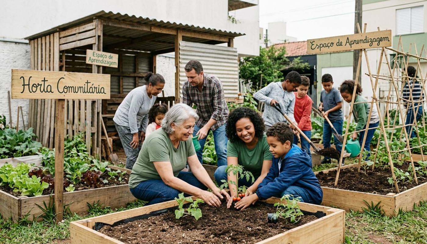 Projetos educacionais que nasceram de uma ideia comunitária